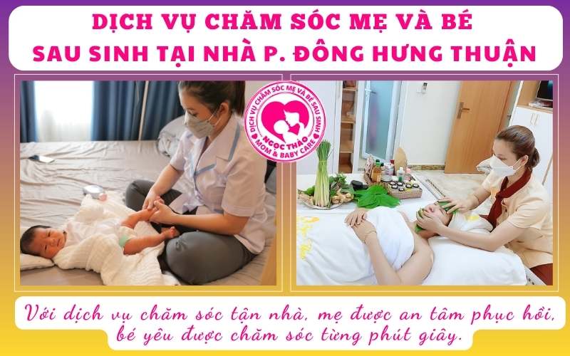 Với dịch vụ chăm sóc tận nhà, mẹ được an tâm phục hồi, bé yêu được chăm sóc từng phút giây.